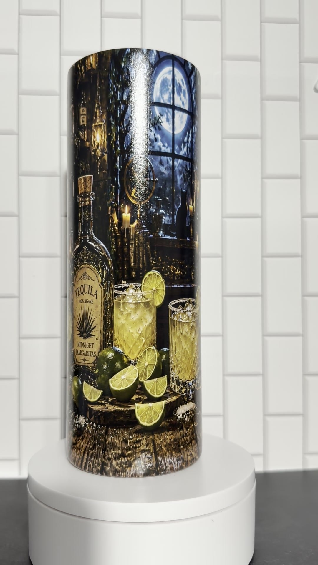 Midnight Margaritas cocktail tumbler